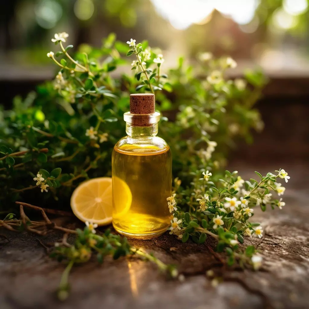 BIO Citronový tymián – esenciální olej pro osvěžující aromaterapii
